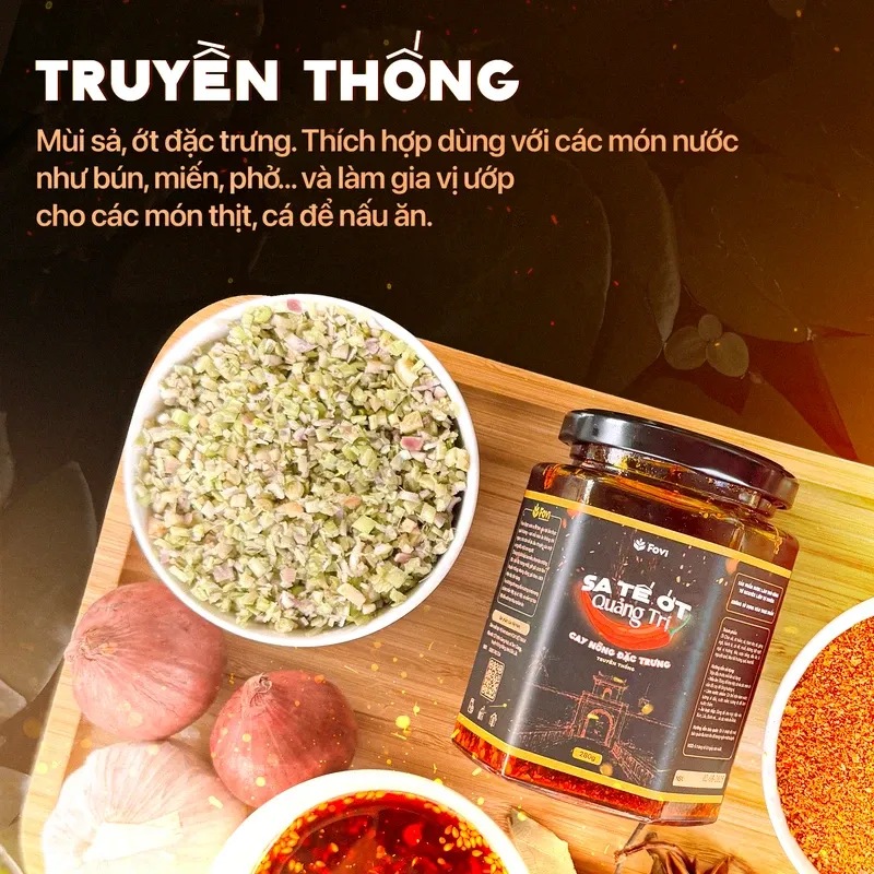 sate fovi vị truyền thống