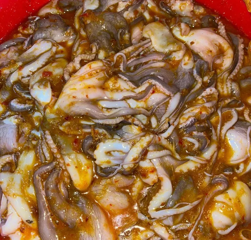 Ướp bạch tuộc 